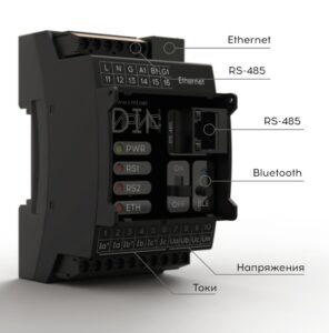 Трёхфазный измерительный прибор ИРИС-DIN: 6 в 1